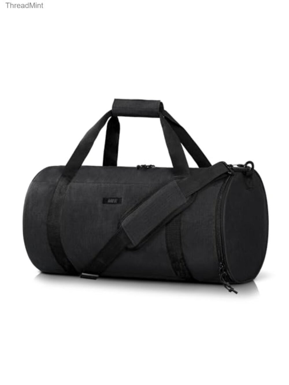 24L Nylon Duffle Bag with Shoe Compartment & Wet Pocket